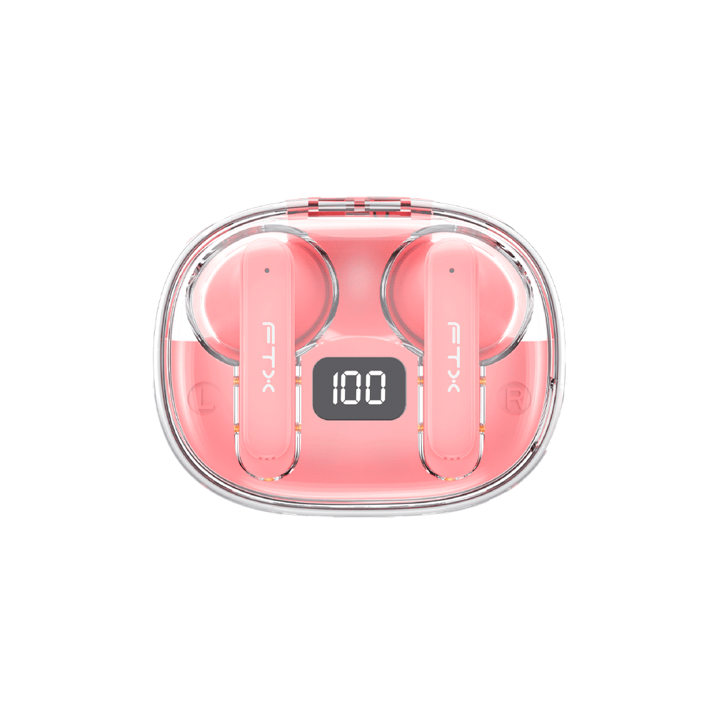 AURI EARPHONE FTX E80-PK BT/MIC/ENC/TOUCH/IPX6 ROSA 124627