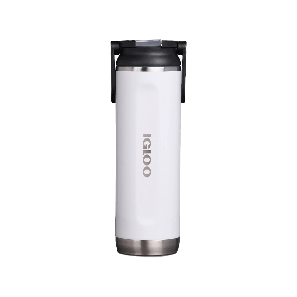 BOTELLA IGLOO   600ML SSTL SPRT SPPER BTL BLANCO C/MANIJA 6P 71084