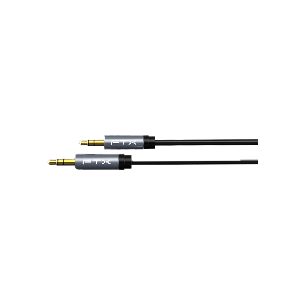 CABLE DE AUDIO AUXILIAR 1M FTX-AV311-P11GN-SG1 NEGRO BOLSA 115786