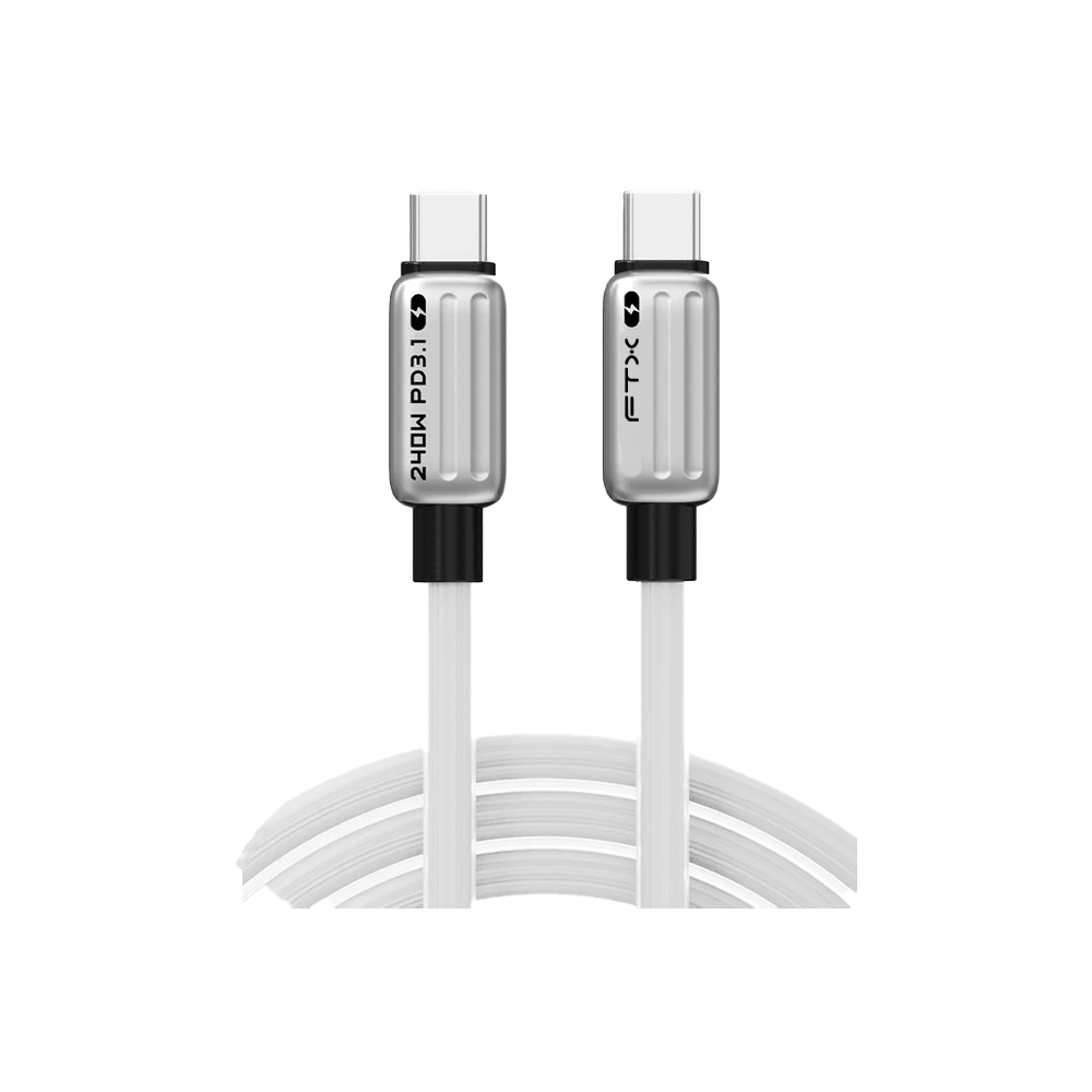 CABLE USB-C/USB-C 2M FTX-CM240-ZSW2 P/IPHONE/240W BLANCO BOLSA 120919