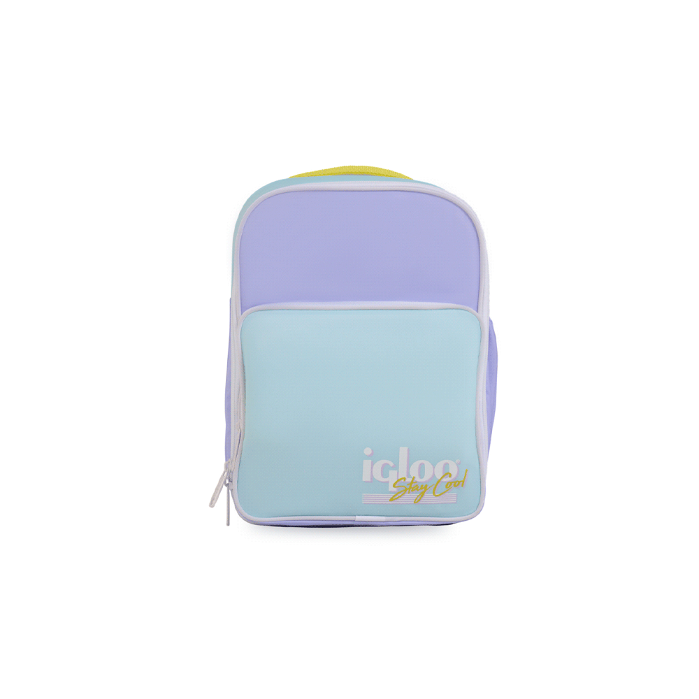 CONSERV MOCHILA IGLOO 12LAT RETRO LILA-AMARI 1P 63074