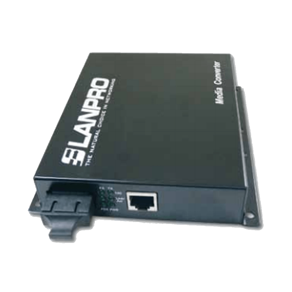 CONVERTIDOR FIBRA O. 10/100/1000 LANP S WDM 10/100 LANP SC MM X 2,00KM