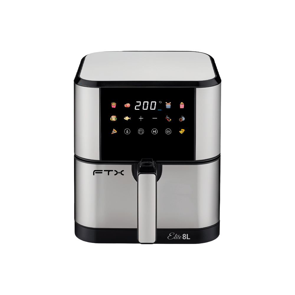 FREIDORA S/ACEITE FTX ELITE 8L 1800W 220V NEG/ACERO INOX DIG AF2-08V1