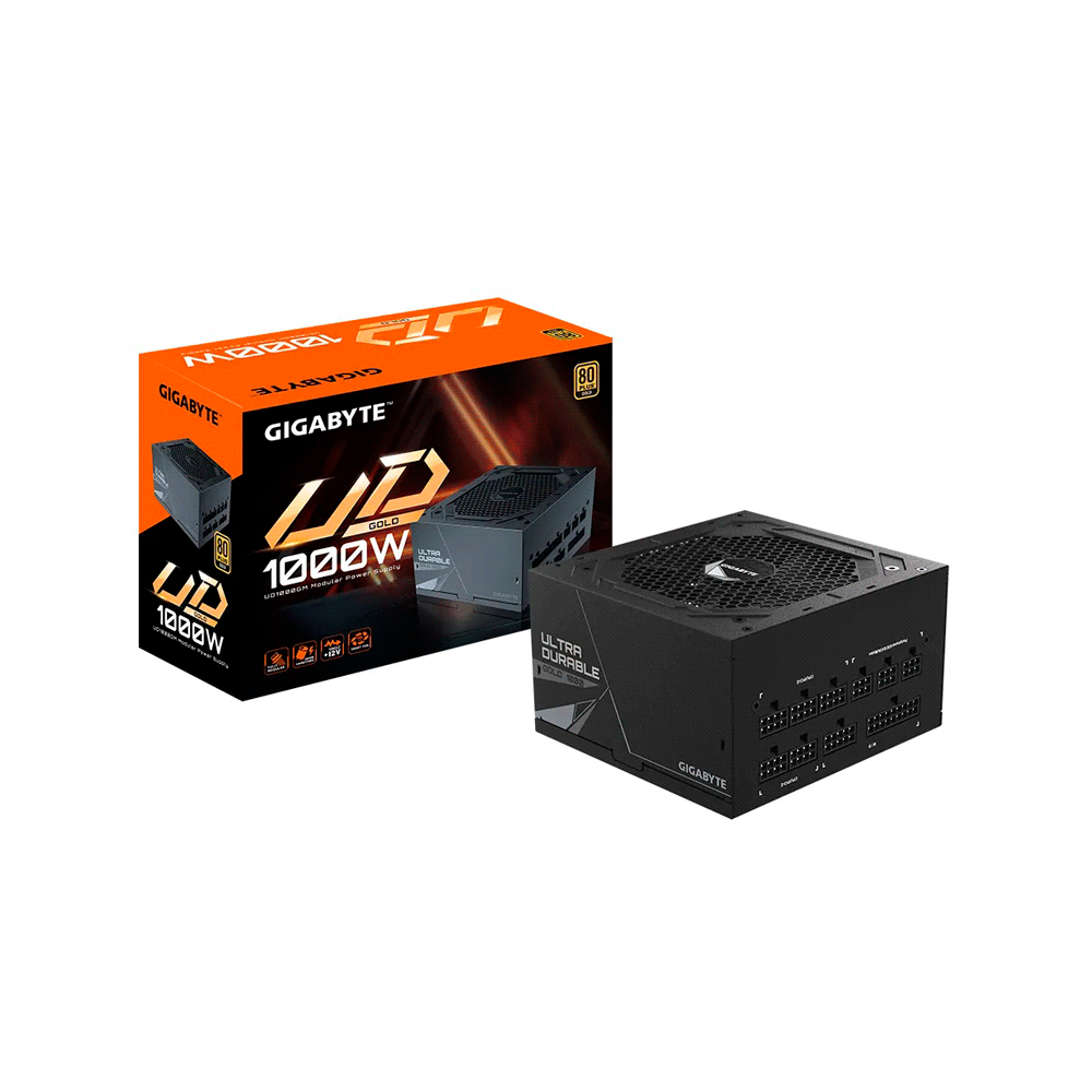 FUENTE 1000W GIGABYTE 80PLUS GOLD FULL MODULAR GP-UD1000GM PG5