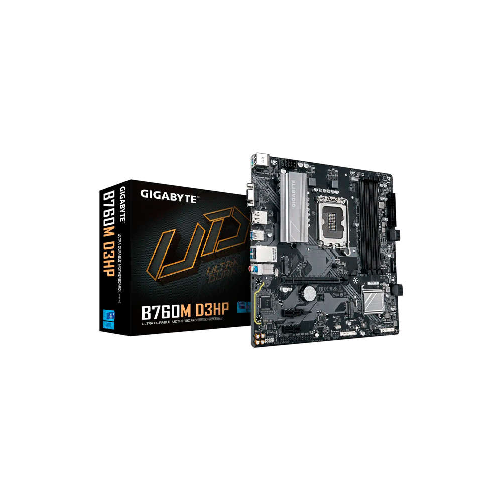 MB 1700 B760M D3HP DDR5 GIGABYTE V/S/R/HDMI/DP/2M2/USB3.2/MATX
