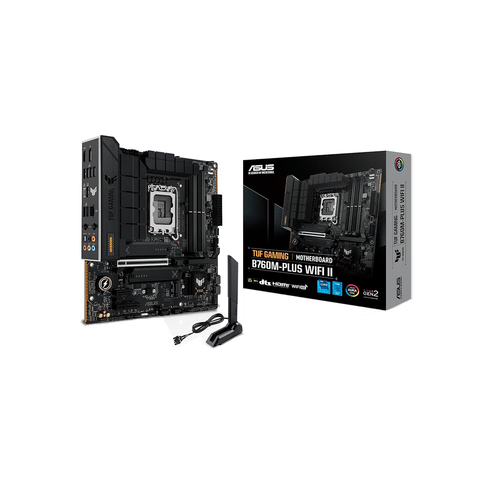 MB 1700 B760M-PLUS WIFI II TUF GAMING DDR5 ASUS S/R/HDMI/DP/3M2/USB/