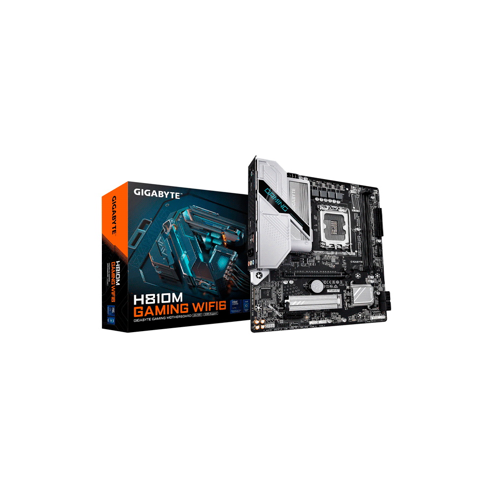MB 1851 H810M GAMING WIFI6 DDR5 GIGABYTE S/R/HDMI/DP/M2/USB/WIFI/MATX