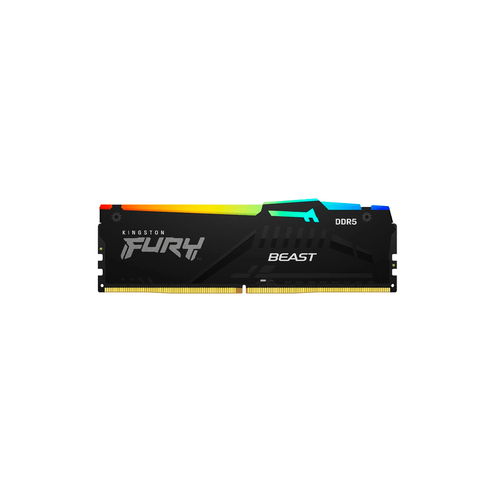 MEM DDR5 16G 6000 KINGSTON FURY BEAST BK KF560C36BBE2A-16 RGB XMP