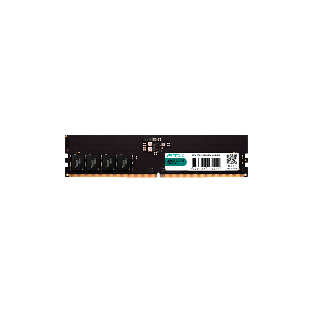 MEM DDR5 32G 5600 FTX 115014 1 A¥O GARANTIA