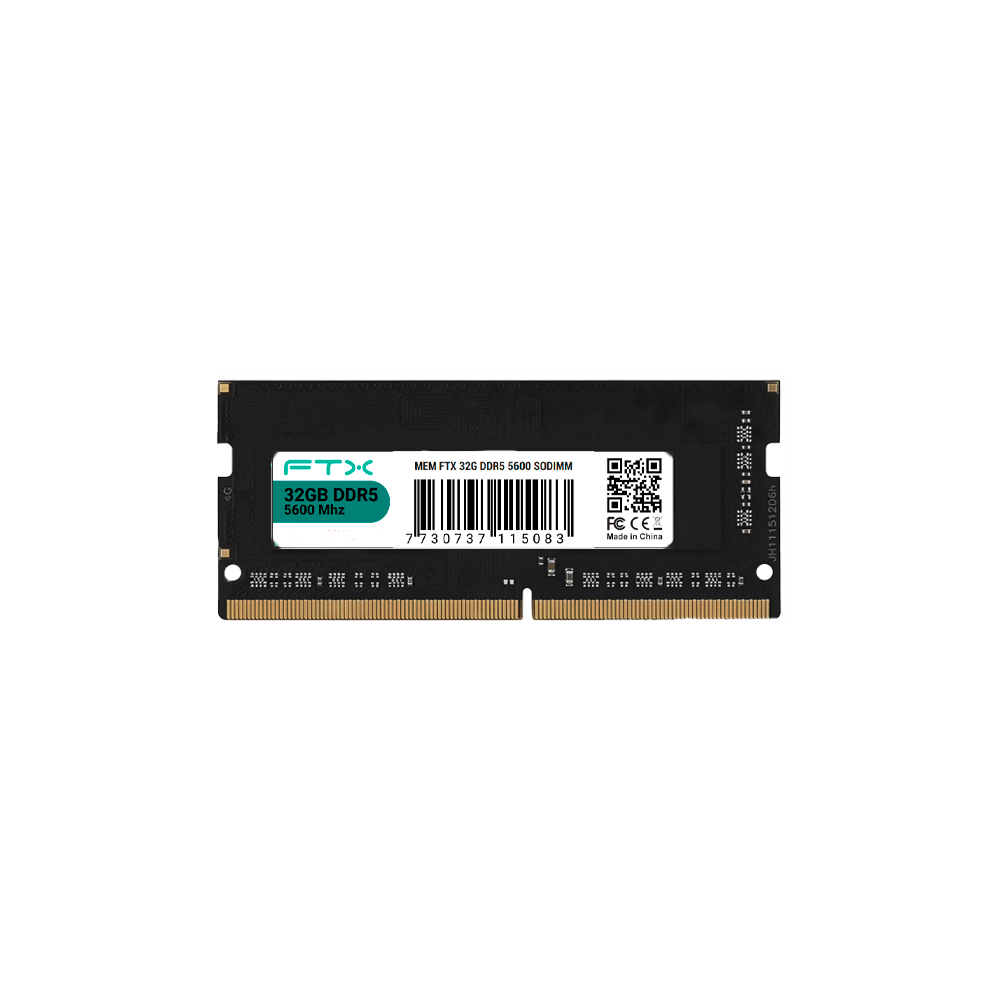 MEM P/NB DDR5 32G 5600 FTX 115083 1 A¥O GARANTIA