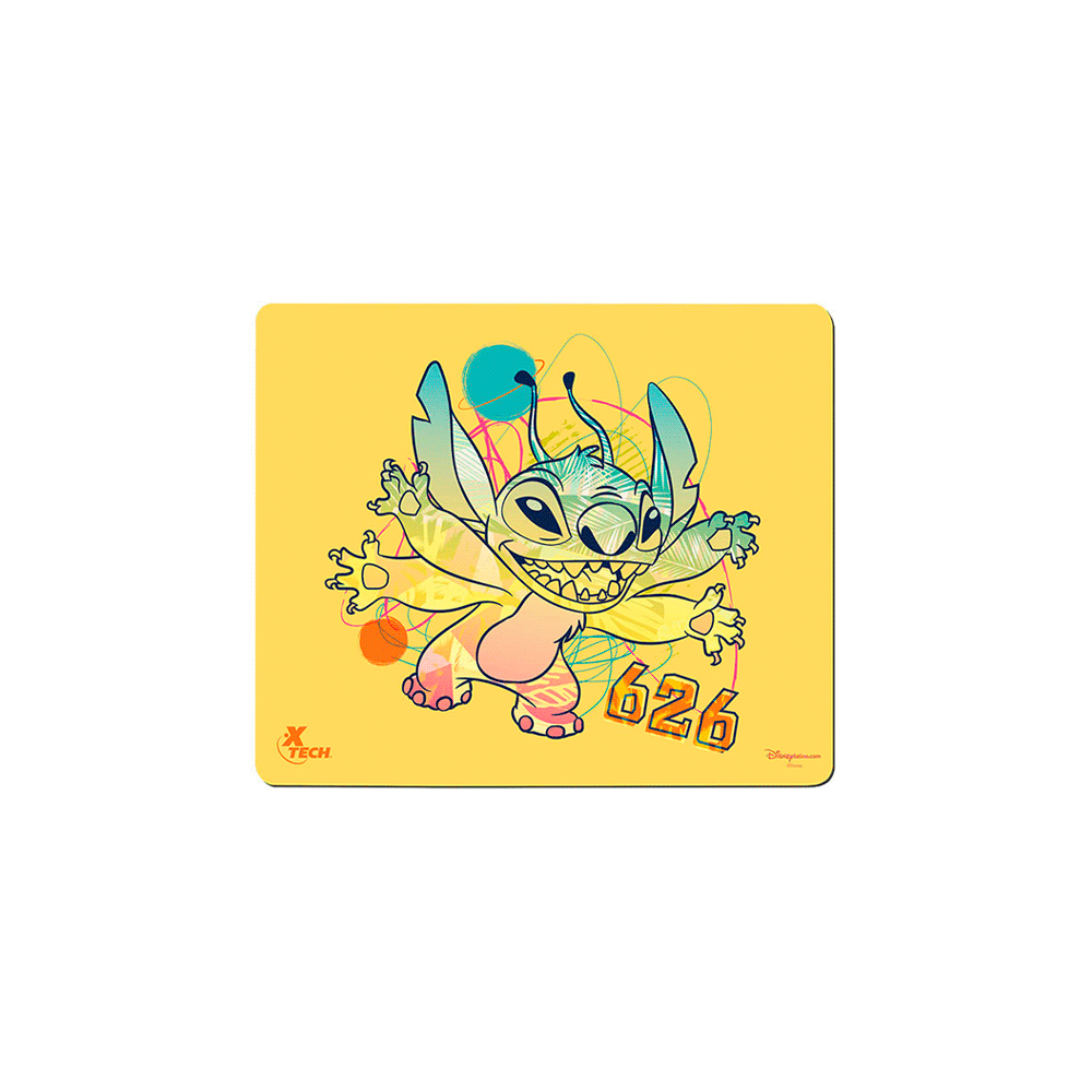 MOUSE PAD 22X18CM XTECH XTA-D100ST-YL STITCH AMARILLO