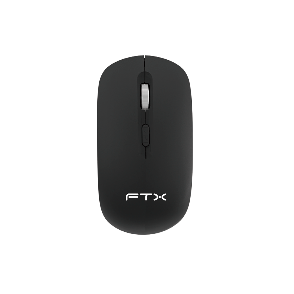 MOUSE WIR FTX MW71 1600DPI/4 BOT/NEGRO