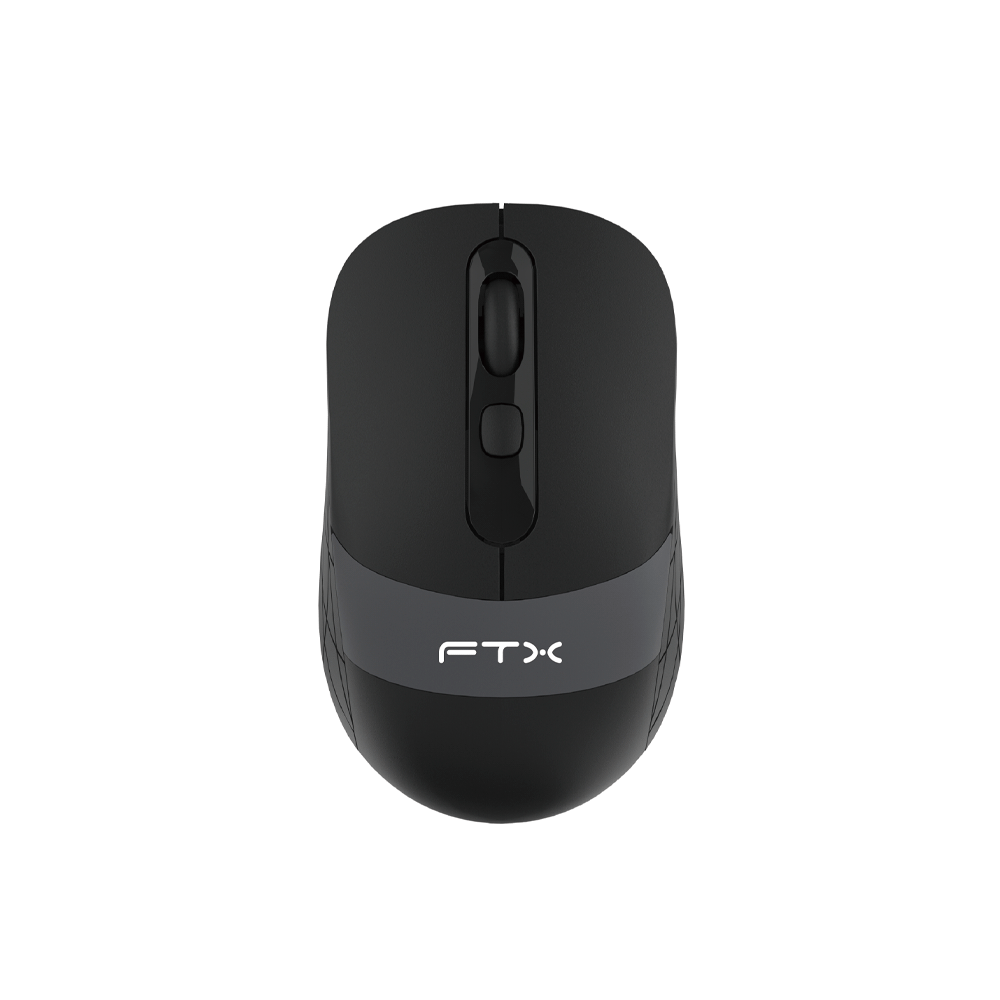 MOUSE WIR FTX MW73 2400DPI/4 BOT/NEGRO-GRIS