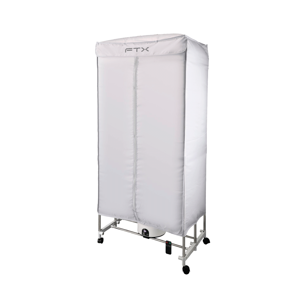 SECARROPAS PLEGABLE FTX 1500W 220V 20KG C/RUEDAS BLANCO CD2-15