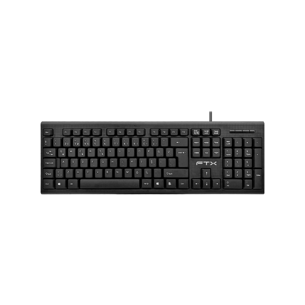 TECLADO USB FTXK4 NUM/POR/NEG 099703