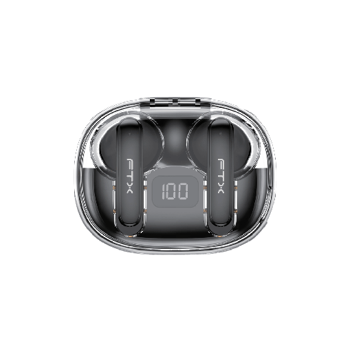 [FX124607] AURI EARPHONE FTX E80-BK BT/MIC/ENC/TOUCH/IPX6 NEGRO 124603