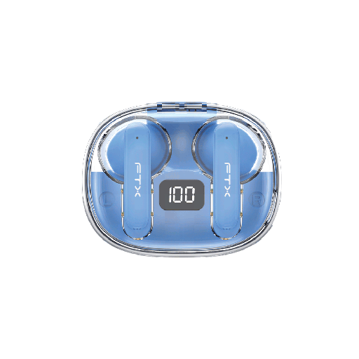 [FX124638] AURI EARPHONE FTX E80-BL BT/MIC/ENC/TOUCH/IPX6 AZUL 124634