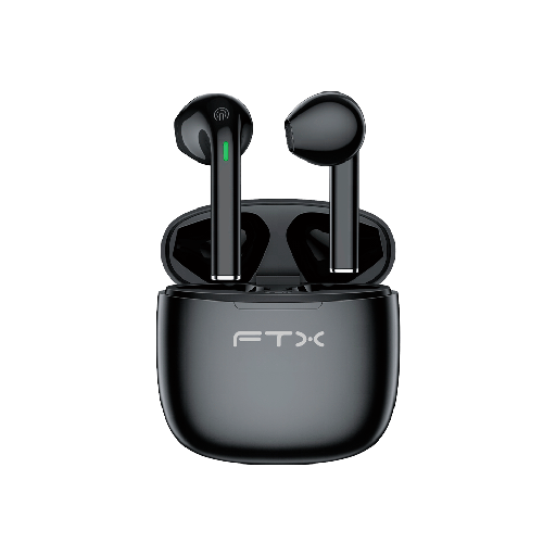 [FX124539] AURI EARPHONE FTX E26P-BK BT/MIC/TWS/TOUCH/IPX6 NEGRO 124535