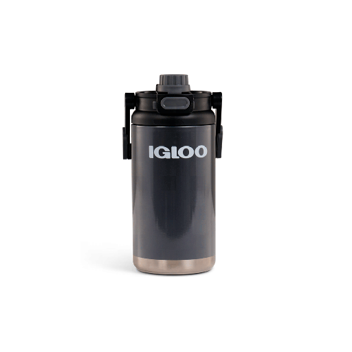 [FX118712] BOTELLA IGLOO  1.6L SSTL CHUG BTL NEGRO C/MANIJA  4P 31486