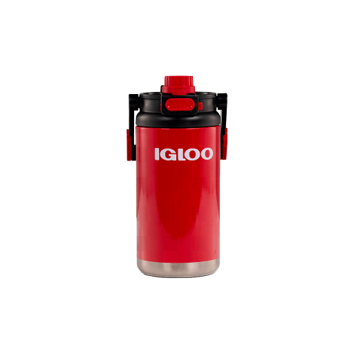 [FX116244] BOTELLA IGLOO  1.6L SSTL CHUG BTL ROJO C/MANIJA 4P 31488