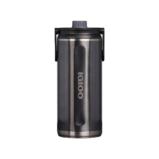[FX101370] BOTELLA IGLOO  2.4L SSTL CHUG BTL NEGRO CARBONITE C/MANIJA 4P 71101