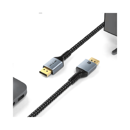 [FX115773] CABLE DP-DP M/M 3M FTX-DP8K-AG3 8K/60HZ/1.4/32GBPS NEGRO BOLSA 115779
