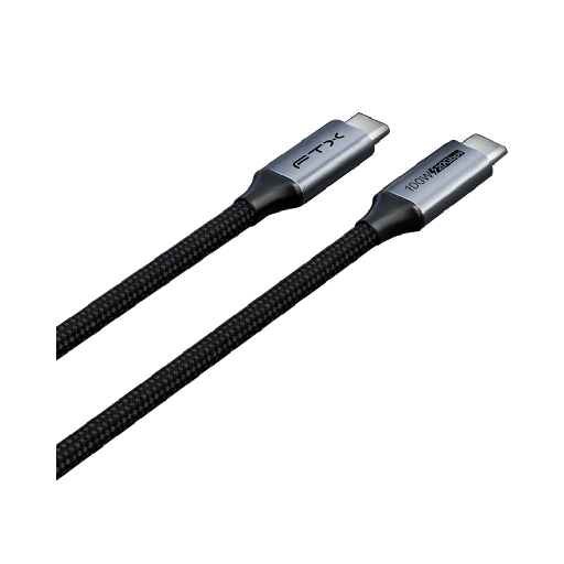 [FX115674] CABLE USB-C 3.2/USB-C 1M FTX-C160-PU31-CMCM2-AG1 20GBPS/NEGRO 115670