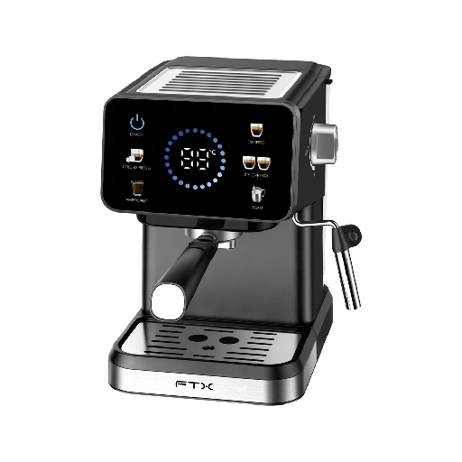 [FX126939] CAFETERA FTX 2 TAZAS 1050W 220V INOX ESPRES/CAPP/NPS/DG/20BAR C2-15