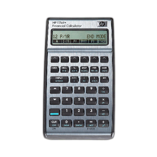 [FX94559] CALC FINANCIERA HP 17BII+ 2 LINEAS FORM VERTICAL PLATA