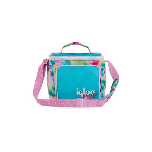 [FX118569] CONSERV BOLSA IGLOO  9LAT RETRO SQUARE LUNCH T-DYE 1P 63085