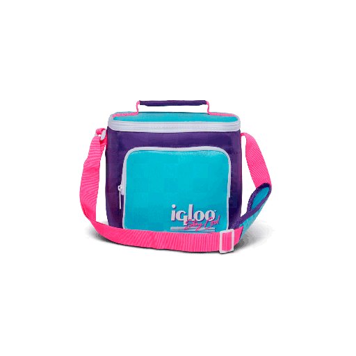 [FX118668] CONSERV BOLSA IGLOO  9LAT RETRO SQUARE LUNCH PRP/AQUAMAR 1P 66060