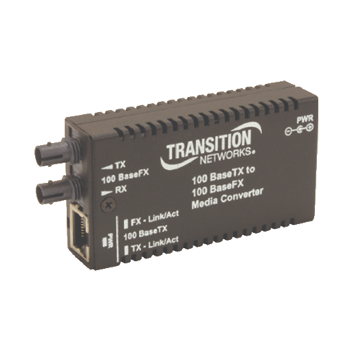 [FX30465] CONVERTIDOR FIBRA O. WDM 10/100 SM 20KM M/E-TX-FX TRANSITION