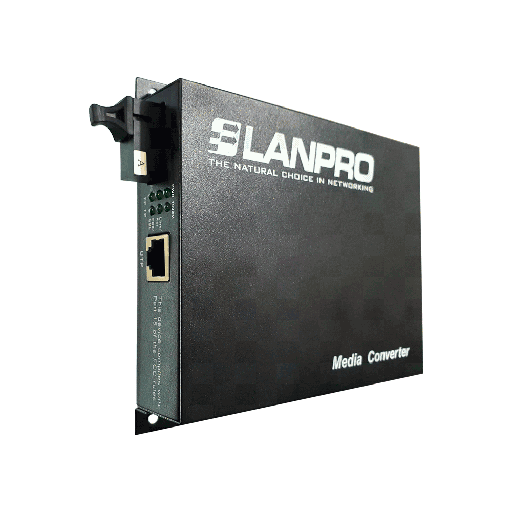 [FX30052] CONVERTIDOR FIBRA O. WDM 10/100/1000 LANP SC SM X 40KM LP-ICF3100D-40