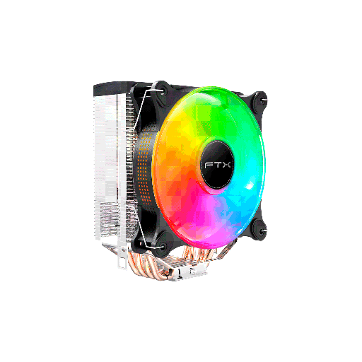 [FX108744] COOLER P/CPU FTX FTXCC-421P 120MM RGB 115X 1200 1700 AM4 AM5 108740