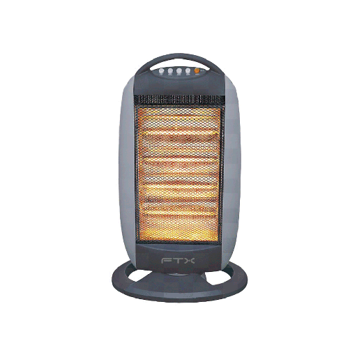 [FX130288] ESTUFA HALOGENA FTX 1600W 220V OSCILA 70§ GRIS HH2-161V 130284