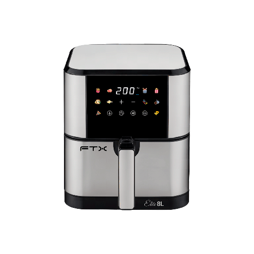 [FX124027] FREIDORA S/ACEITE FTX ELITE 8L 1800W 220V NEG/ACERO INOX DIG AF2-08V1