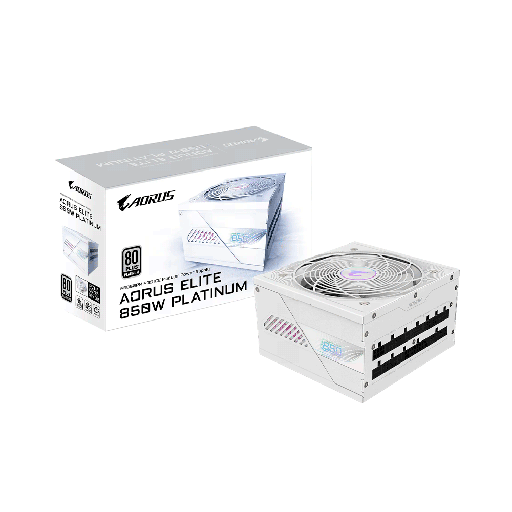 [FX128537] FUENTE  850W GIGABYTE 80PLUS PLATINUM FULL MODULAR GP-AE850PM PG5 ICE