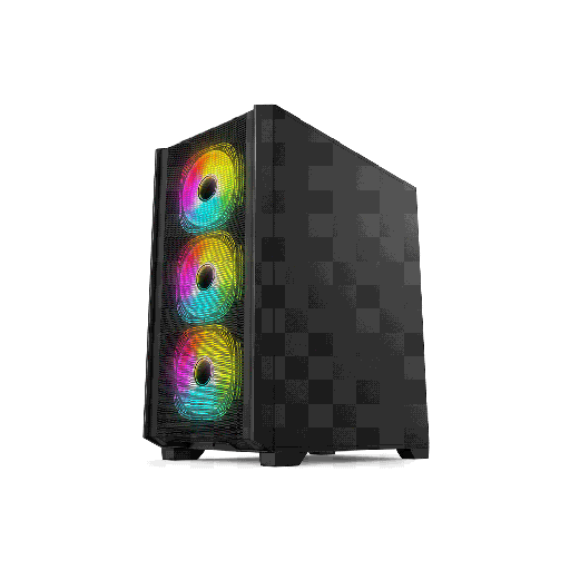 [FX121064] GAB GAMER FTX-702BK VIDRIO TEMP MATX/MITX NEGRO 121060
