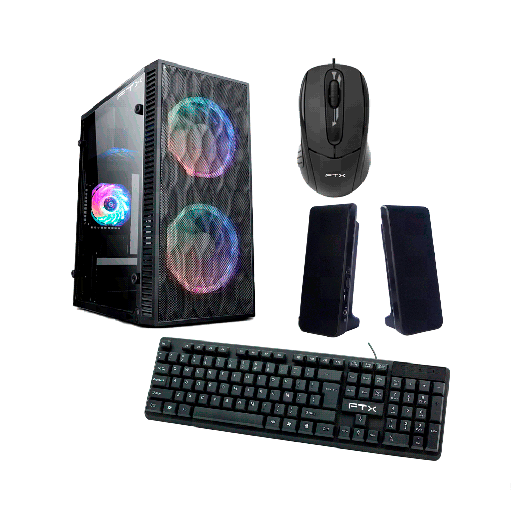 [FX121019] GAB KIT FTXN14 500W MOUSE+TECL/ESP+SPK+LATERAL TRANSP MATX/MITX 121015