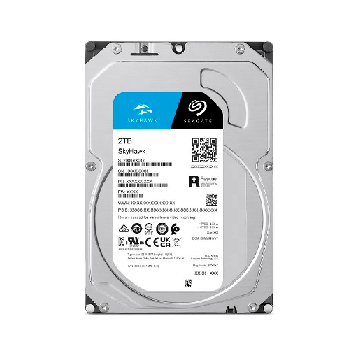 [FX94979] HD SATA3  2TB SEAGATE SKYHAWK 5400 256MB ST2000VX017 SURV GARANTIA