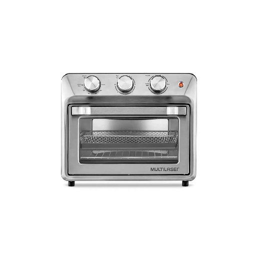 [FX110389] HORNO/FREIDORA S/ ACEITE MULTILASER 25L 1500W 110V NEGRO 2EN1 CE180USA