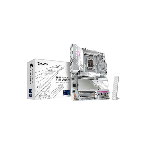 [FX123327] MB 1851 B860 AORUS ELITE WIFI7 ICE DDR5 GIGABYTE S/R/HDMI/DP/3M2/USB4