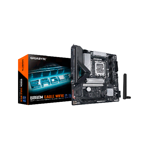 [FX134057] MB 1851 B860M EAGLE WIFI6 DDR5 GIGABYTE S/R/DP/HDMI/2M2/USB3.2/MATX