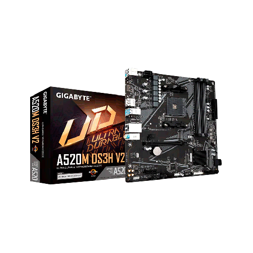 [FX97420] MB AM4 A520M DS3H V2 GIGABYTE S/R/HDMI/DP/M2/DDR4/USB3.2/MATX
