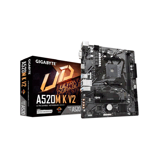 [FX95495] MB AM4 A520M K V2 GIGABYTE V/S/R/HDMI/M2/DDR4/USB3.2/MATX