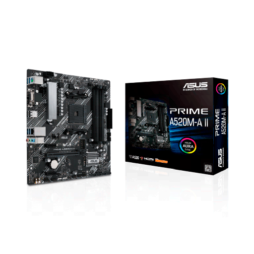 [FX81849] MB AM4 A520M-A II PRIME ASUS V/S/R/HDMI/DP/M2/DDR4/MATX
