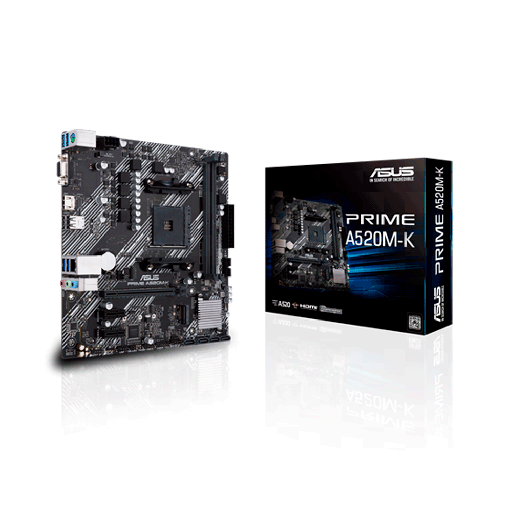 [FX87575] MB AM4 A520M-K PRIME ASUS V/S/R/HDMI/M2/DDR4/MATX