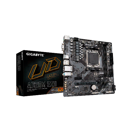 [FX99356] MB AM5 A620M S2H DDR5 GIGABYTE V/S/R/HDMI/DP/M2/USB3.2/MATX