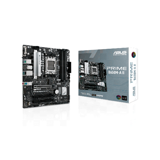 [FX103800] MB AM5 B650M-A II PRIME DDR5 ASUS V/S/R/HDMI/DP/2M2/USB3.2/MATX