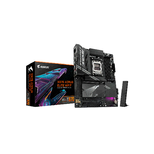 [FX115377] MB AM5 X870 AORUS ELITE WIFI7 DDR5 GIGABYTE S/R/HDMI/4M2/USB3.2/ATX